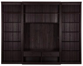 Barna borovi fenyő nappali bútor szett 288x223 cm Anita – Støraa