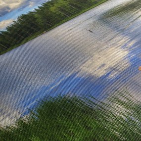 Kép - Festői falu (120x50 cm)