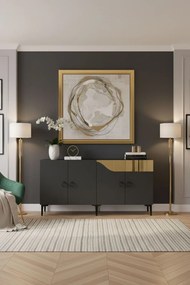 Gama 150 - Anthracite, Gold