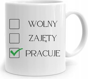 Munkás Szabad Bögre Foglalt, fényképes nyomtatással