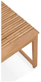 Natúr színű tölgyfa dohányzóasztal 60x70 cm Unai – MOME