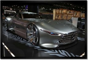 Poszterek keretben 60x40 Futurisztikus Mercedes