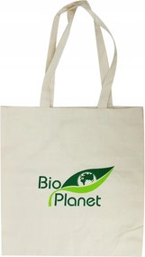 Pamut táska Ecru 38x42cm aljjal 10cm – 100% pamut, erős