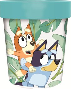 Bluey Leaves csúszásmentes micro műanyag pohár 260 ml