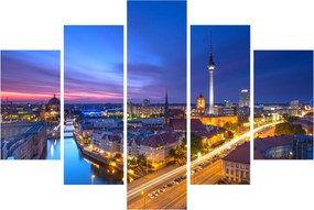 Kép - Kék ég Berlin felett (150x105 cm)