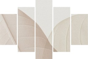 Kép - Texturált levelek (150x105 cm)