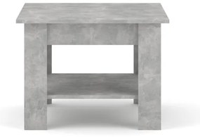 MINI dohányzóasztal világos beton árnyalatban