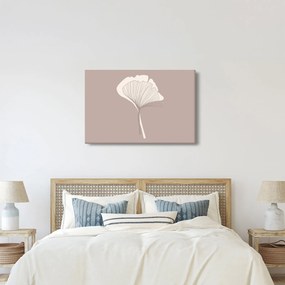 Kép - Bézs színű levelek N⁰3 (90x60 cm)