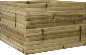 vidaXL impregnált fenyőfa kerti virágláda 70 x 70 x 45,5 cm