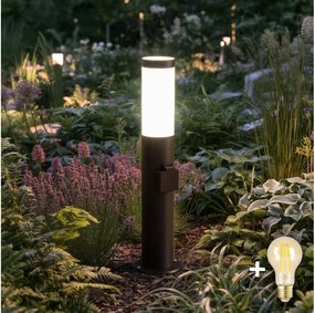 BRILAGI-LED dimmelhető kültéri lámpa foglalattal ELIA 1xE27/6W/230V 2700-6500K IP44 50 cm antracit
