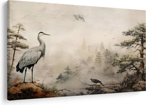 Kép - Rajzfilm tájkép (90x60 cm)