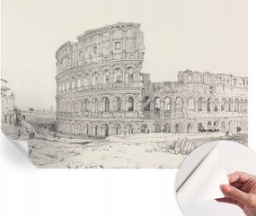 Öntapadós fali fotótapéta Hálószobába Régi romok 152x104 cm