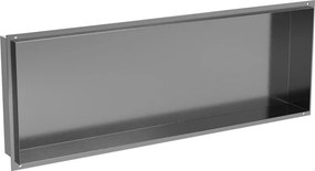 Mexen X-Wall-NR fülke nélküli polc, 90 x 30 cm, kefe hatású pisztolyszürke - 19E1903010