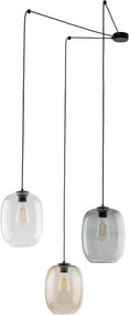 TK Lighting ELIO 5972 Függőlámpa 3x15W/E27 IP20