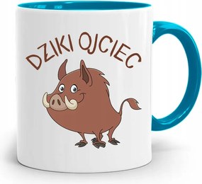 Kék Bögre Apának Vad Apa fényképes nyomtatással