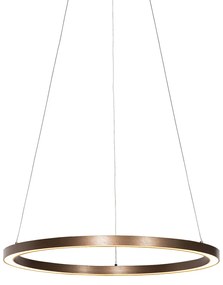 Bronz függőlámpa 60 cm LED-del 3 fokozatban szabályozható - Girello