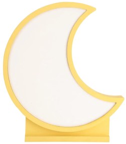 Sárga gyerek éjjelilámpa Moon – Candellux Lighting