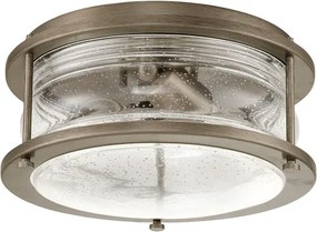 Kichler KL-ASHLANDBAY-F-BU-Kültéri lámpatest ASHLANDBAY 1xE27/60W/230V IP44 bronz