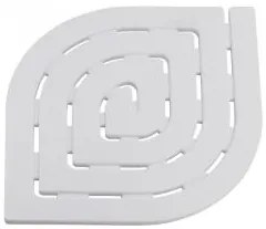 Spirale csúszásgátló zuhanyzóba 54,5x54,5 cm fehér