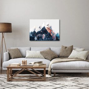 Kép - Absztrakt hegy (70x50 cm)