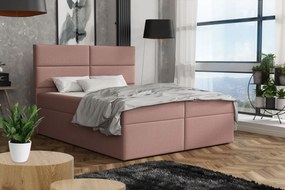 ZINA elegáns ágy 140x200 - rózsaszín 1