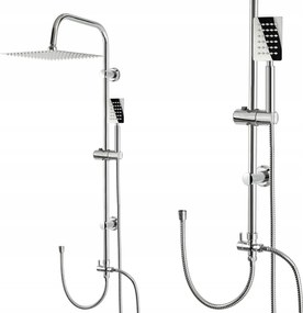 Zuhanyszett Zuhanyoszlop Esőztetővel 25X25 CM Sannit