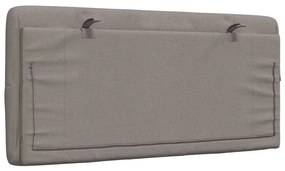 tópszínű szövet fejtámla párna 100 cm