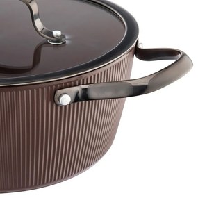 Valdinox Fedeles serpenyő Stripes 24 cm, 4,0 l, 24 cm