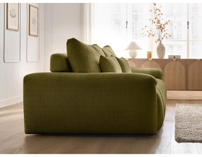 Zöld zsenília kanapé 264 cm Ivane – Bobochic Paris