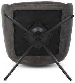 Étkezőszék-készlet visszahúzható mechanizmussalDCH-P3174 GREY2, 2 db