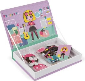 Janod - Interaktív mágneses készlet MAGNETIBOOK lányoknak