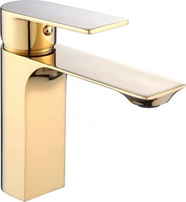 Mexen Alexa mosdó csaptelep, arany - 71200-50