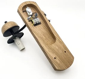 Brilagi - LED Fali lámpa COTTAGE 2xE14/40W/230V tölgy/fehér