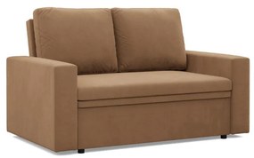 Zeus kanapé, szövet anyag, hab töltet, egyenes kartámasz, barna