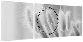 Kép - Nyuszi farok fű (órával) (90x30 cm)