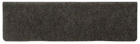 30 db antracitszürke öntapadó lépcsőszőnyeg 65x21x4 cm