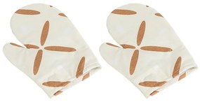 Bellatex Keresztek edényfogó  barna, 28 x 18 cm, 2 db