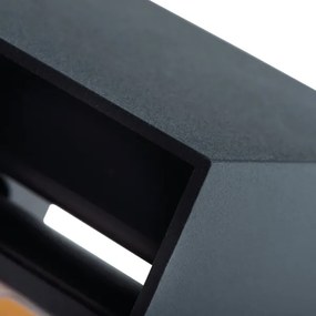 LED Kültéri fali lámpa REKA LED/7W/230V IP54 antracit