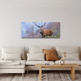 Kép - Szarvasok a tájban (120x50 cm)