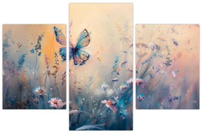 Kép - Rét pillangóval II (90x60 cm)