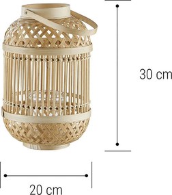 BAMBOO NIGHTS lámpás 30cm
