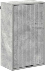 vidaXL Fürdőszoba Székény Beton Szürke 39 x 23,5 x 65 cm Faanyag & Fém
