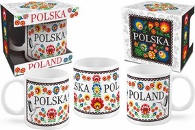 Bögre Lengyel Népi Virágok Elegáns Ajándék Minden Honfitársnak És Még Sok Másnak