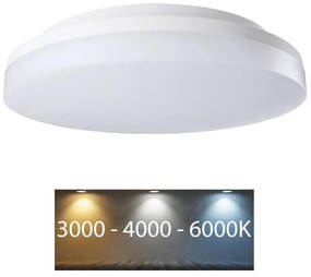Rabalux - LED-es fürdőszobai mennyezeti lámpatest LED/24W/230V IP54 3000K/4000K/6000K