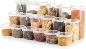 Ételtároló doboz készlet 3 x 6 db