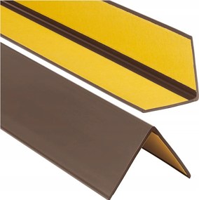 Pvc Szögletes 35x35 90cm Barna öntapadós