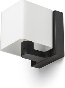 RENDL PHILLY fali lámpa fekete opálüveg 230V LED G9 7W