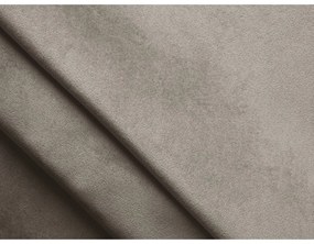 Bézs bársony kanapé 232 cm Moana – Makamii