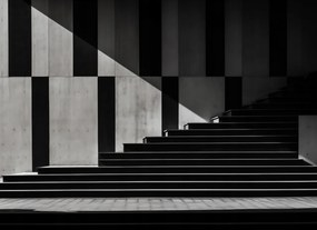 Poszter 55x40cm Geometria az építészetben