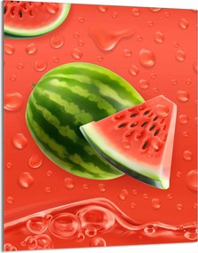 Üveg Vágódeszka 40x52 Görögdinnye A Konyhába